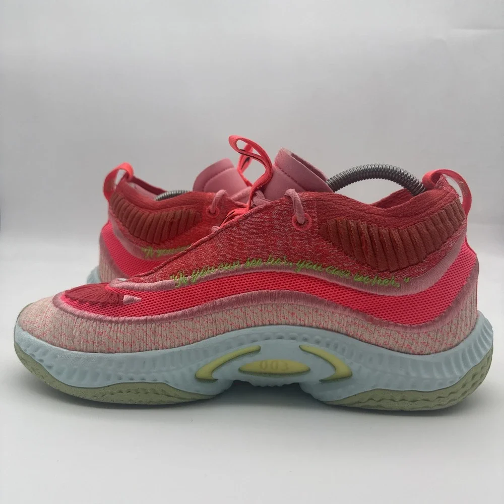 Nike Womens Cosmic Unity 3 FQ9395-600 Red Basketball Shoes Sneakers Size US 11 - Picture 4 of 16
